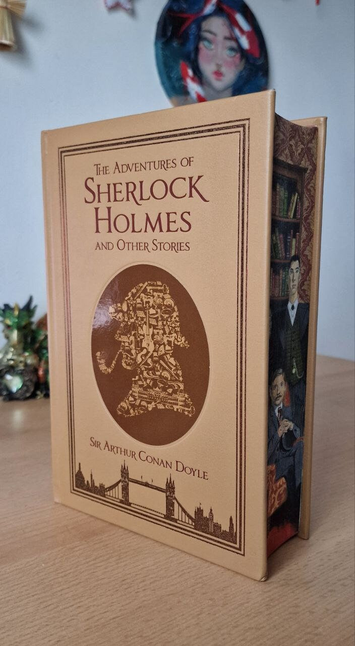 AC Doyle's Sherlock Holmes Foreedge Painted Hardcover Sprayed edge