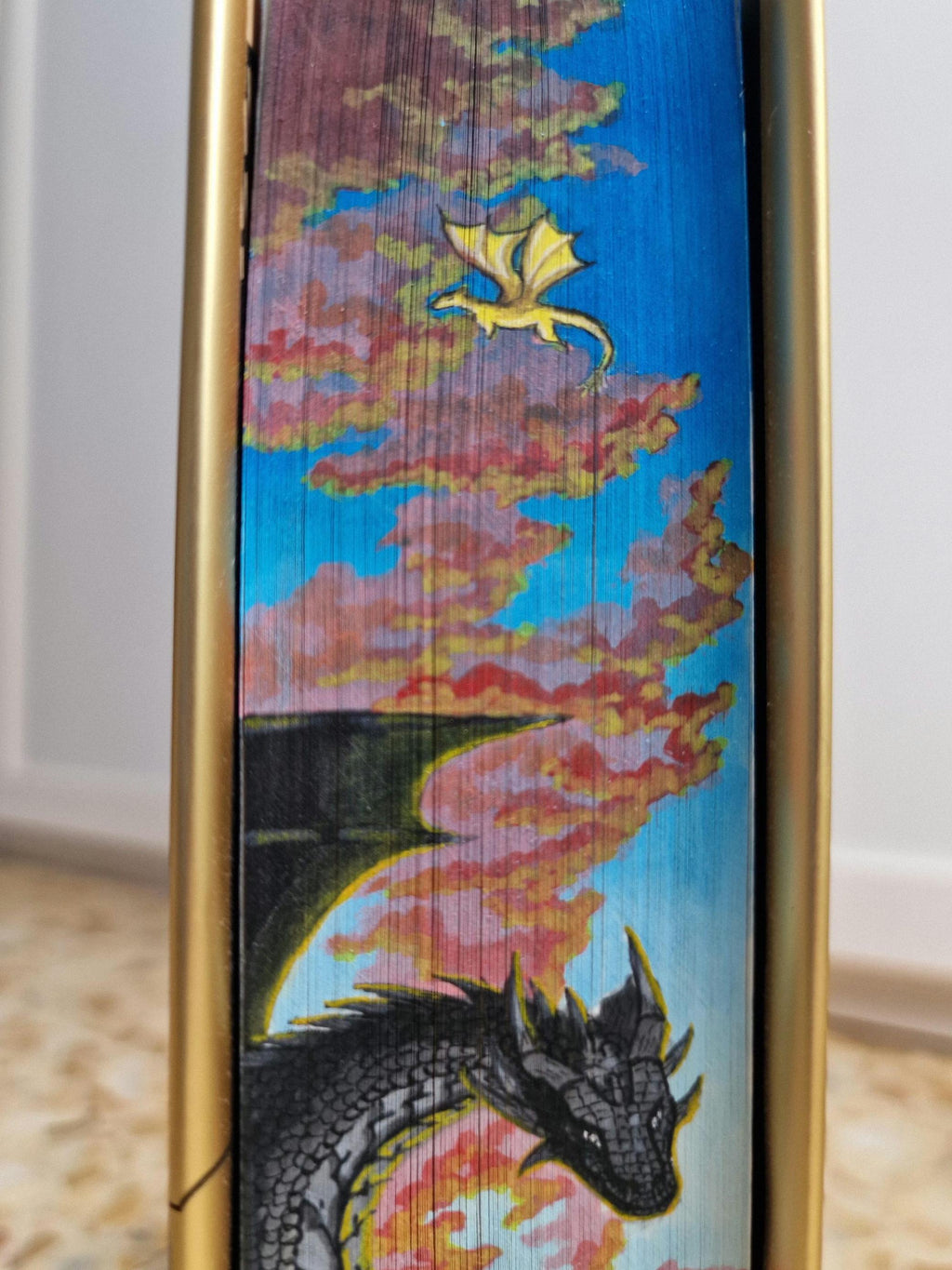 Pre-Order Unique Fourth Wing Fore-Edge Book Painting Special Edition