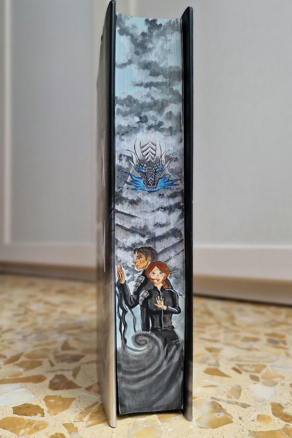 Pre-Order Unique Fourth Wing Fore-Edge Book Painting Special Edition