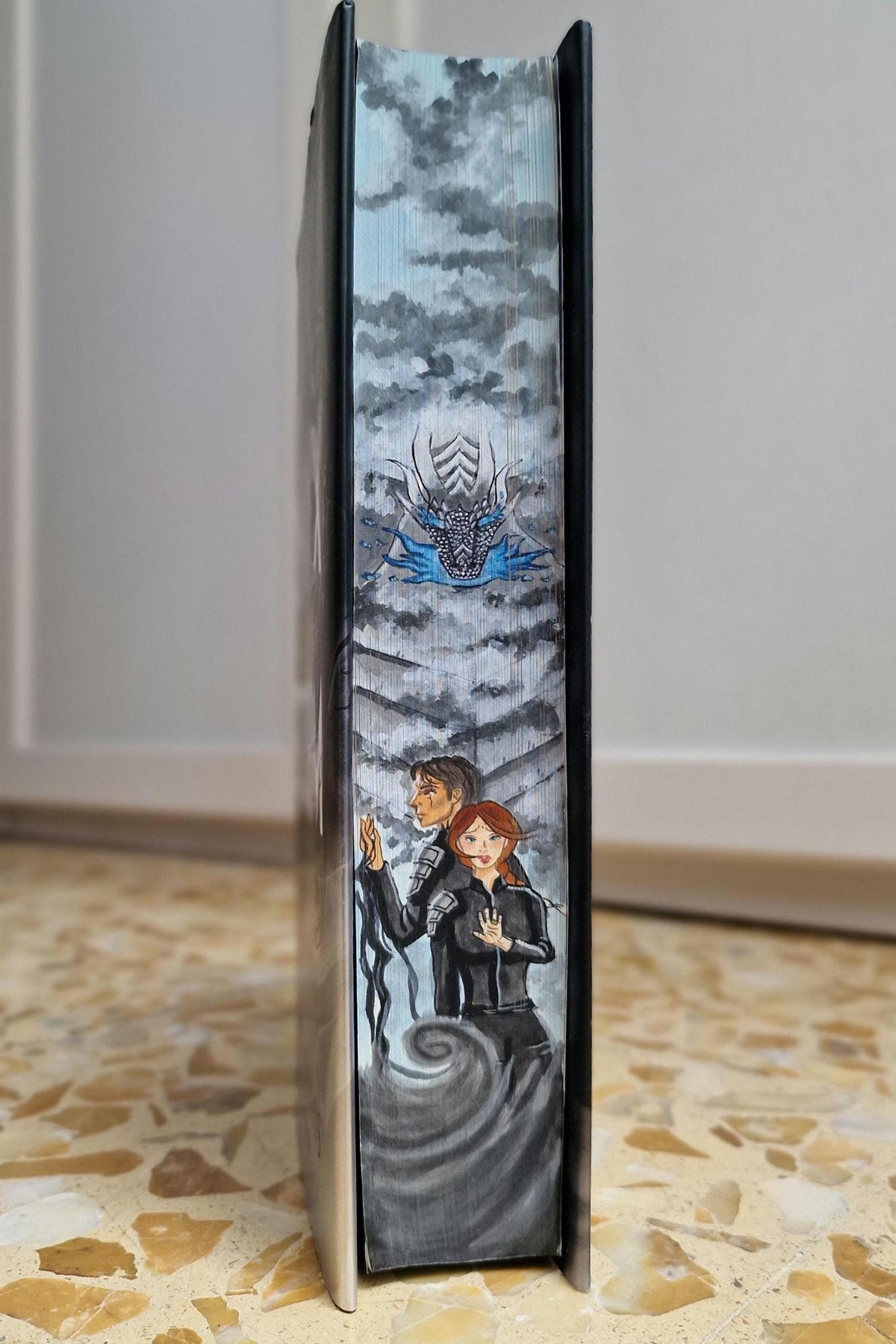 Pre-Order Unique Fourth Wing Fore-Edge Book Painting Special Edition