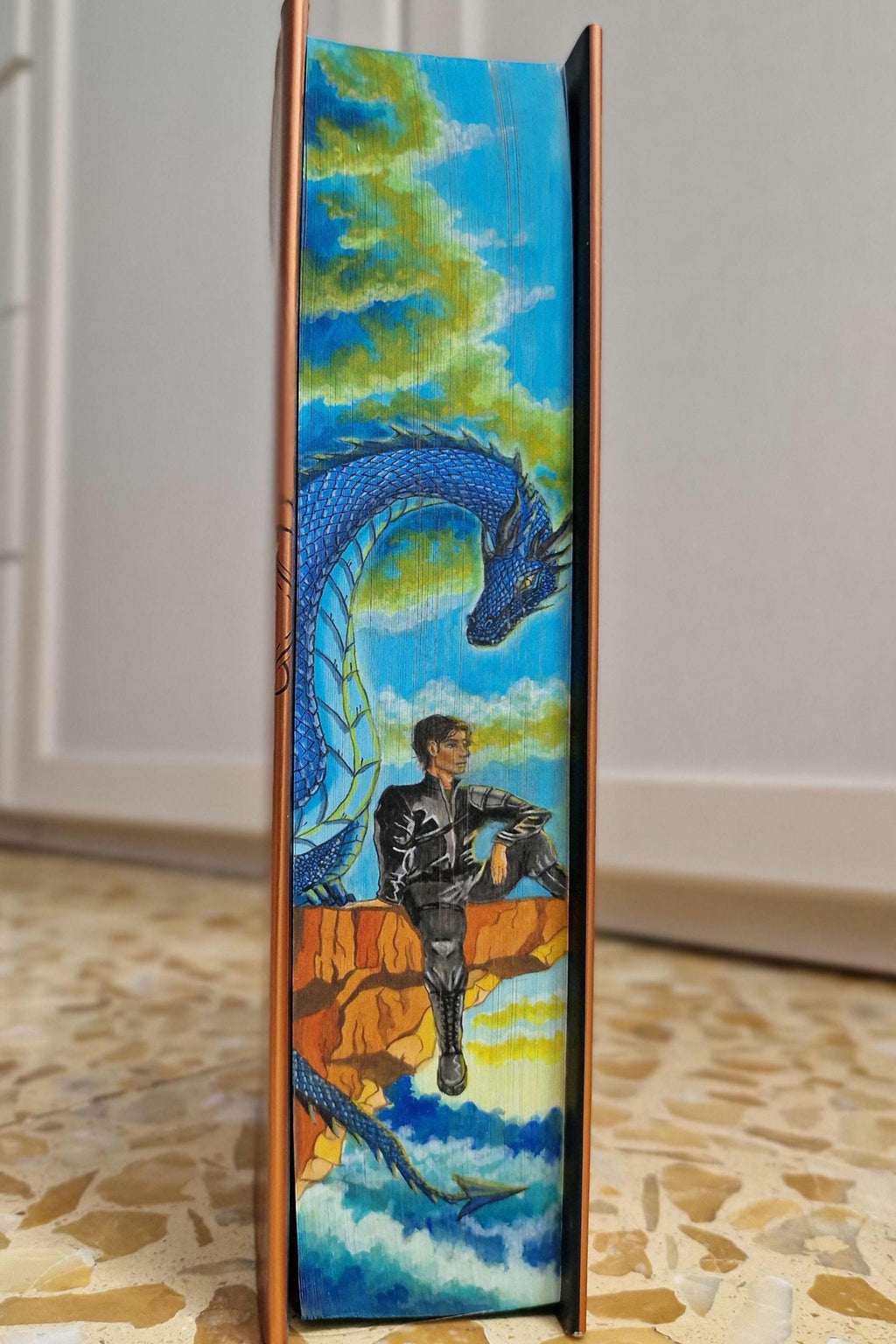 Pre-Order Unique Iron Flame Fore-Edge Handpainted Edition