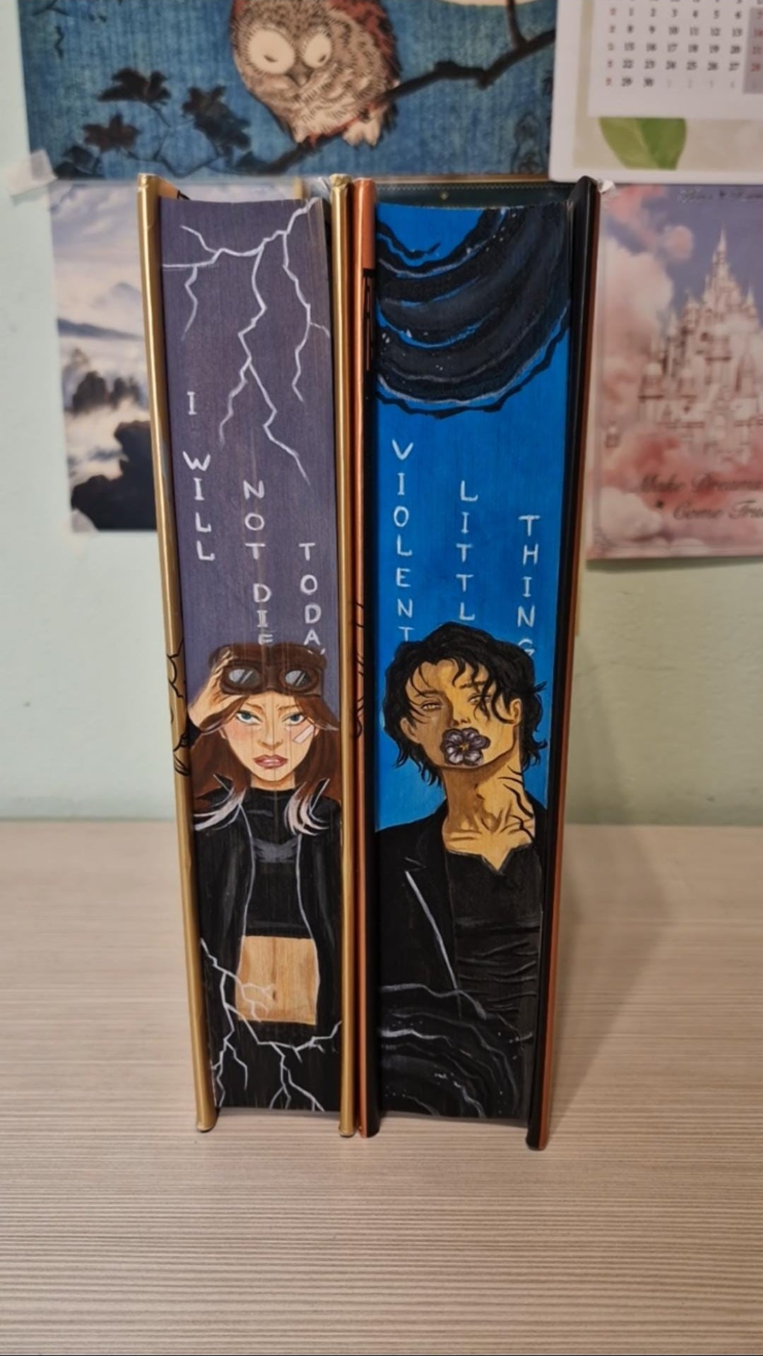 Pre-Order Iron Flame Fore-Edge Book Hanpainted Xaden Edition