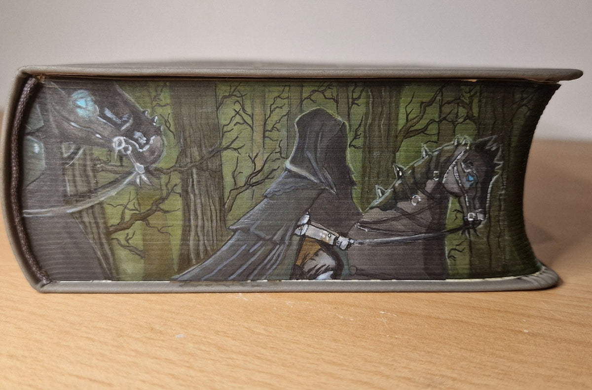 Handpainted Lord of the Rings Book: Unique Watercolor Fore-Edge Art(Pre-order)