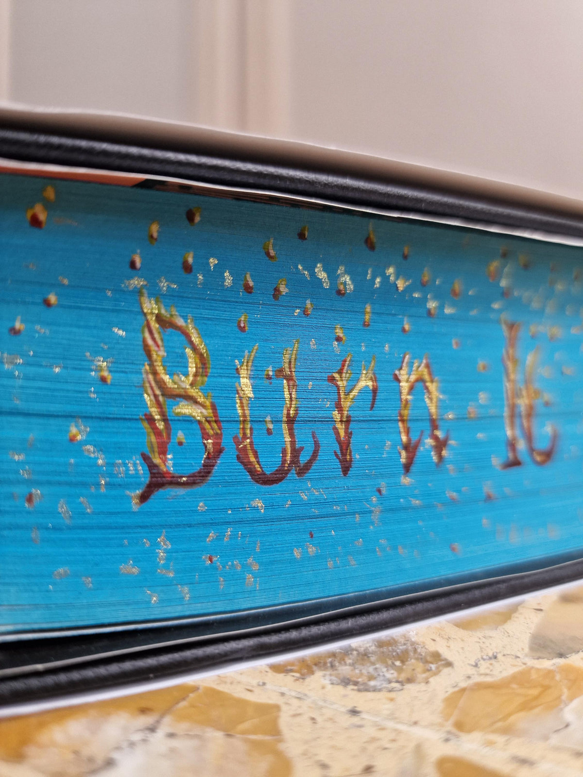 Pre-Order Unique Iron Flame Fore-Edge Handpainted Edition
