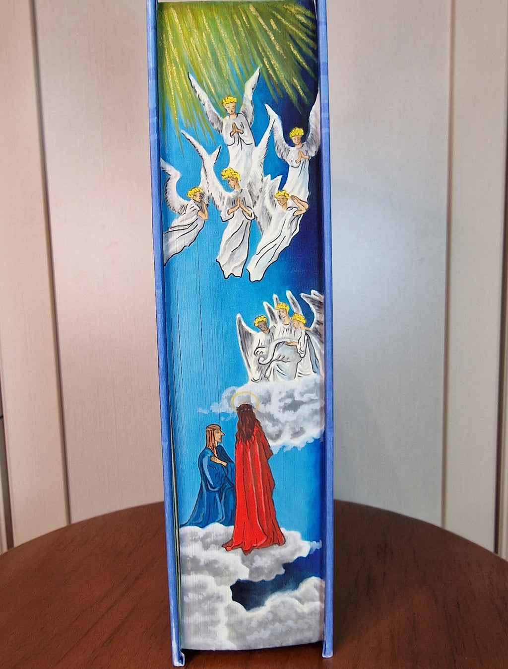 Pre-order Handpainted Dante Alighieri Paradise Fore-Edge Painting
