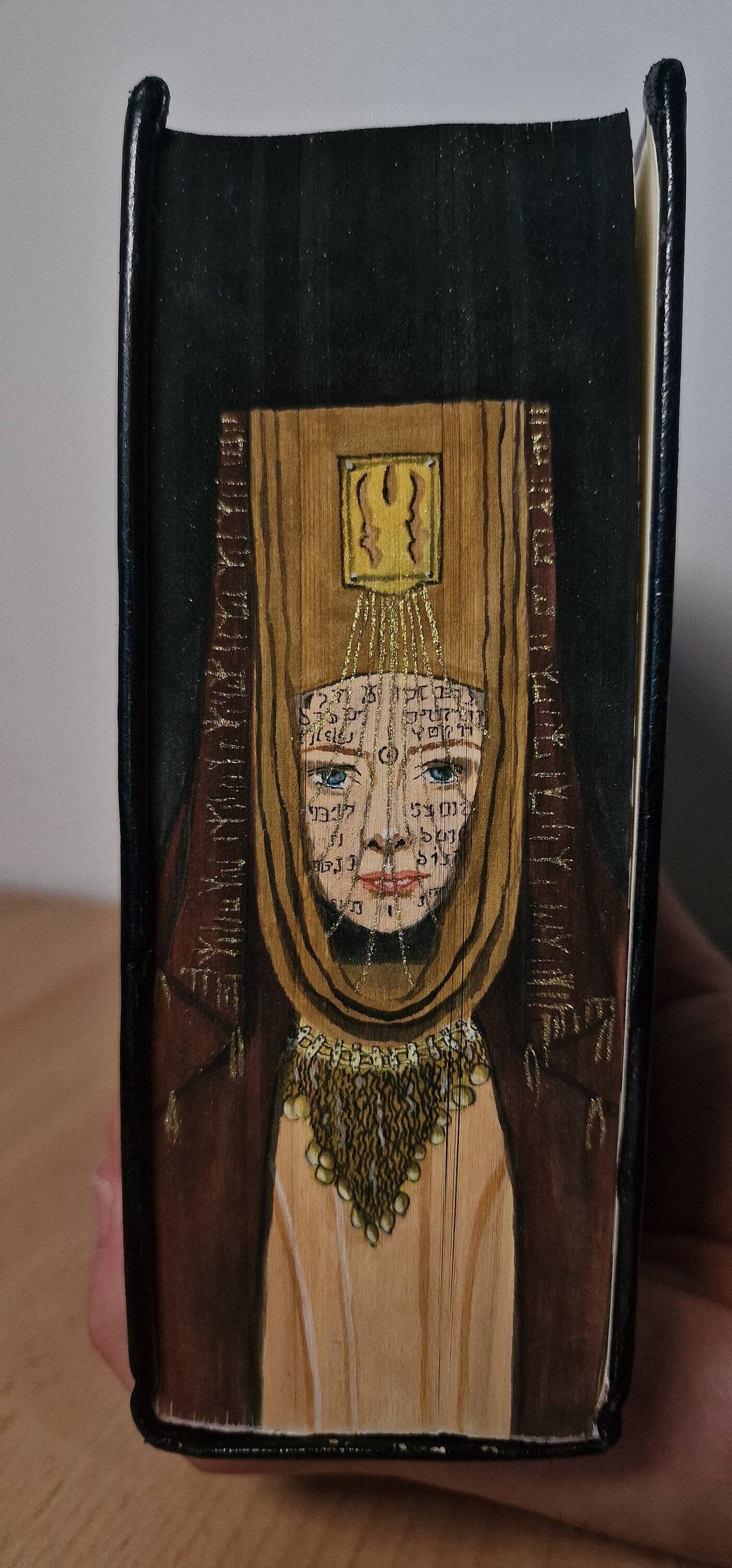 Pre-order Unique F Herbert's Dune Fore-Edge Handpainted Hardback Book for Collectors