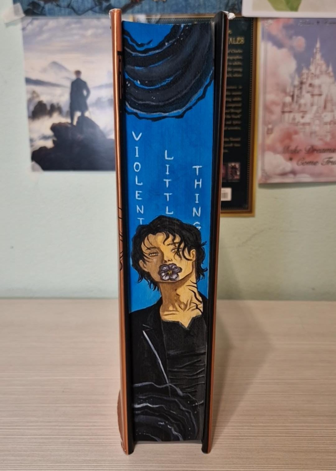 Pre-Order Iron Flame Fore-Edge Book Hanpainted Xaden Edition