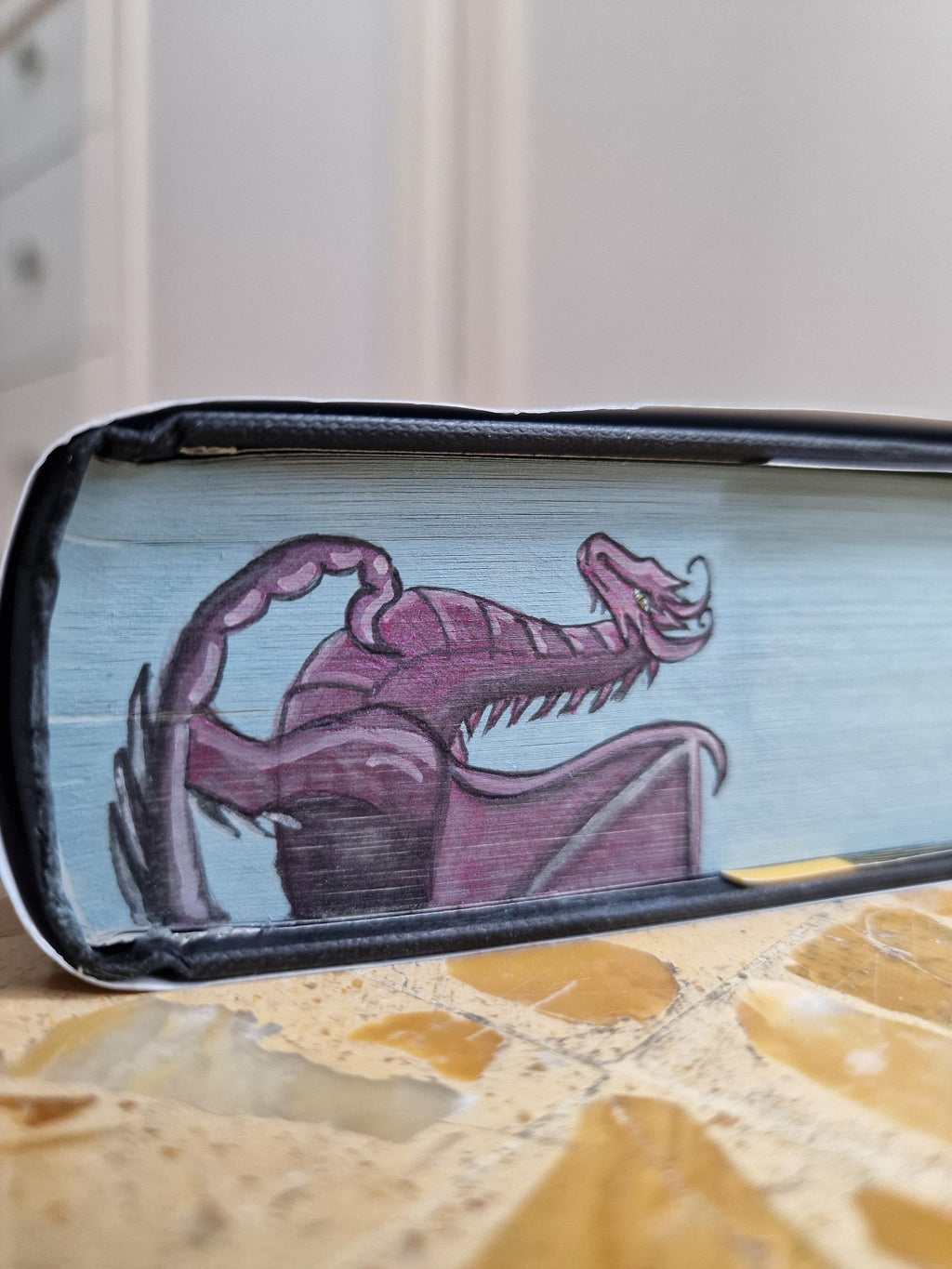 Pre-Order Unique Fourth Wing Fore-Edge Book Painting Special Edition