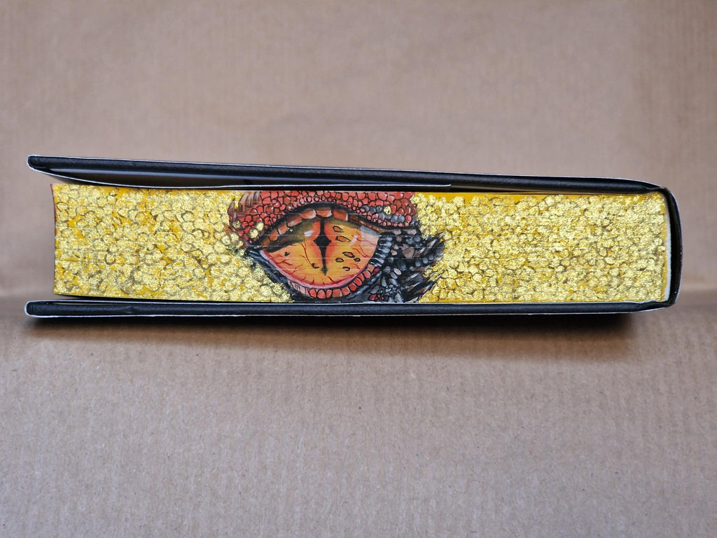 Pre-Order JRR Tolkien’s The Hobbit Fore-edge Painted Book, Watercolour Art, Tolkien, Gift
