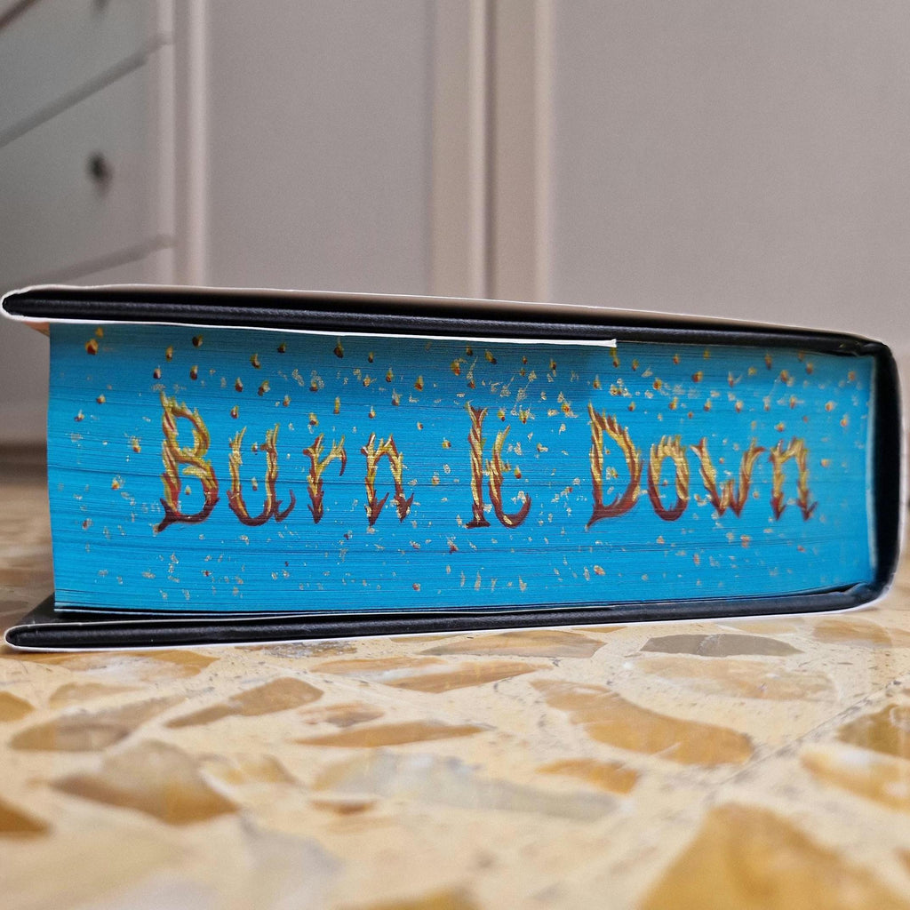 Pre-Order Unique Iron Flame Fore-Edge Handpainted Edition