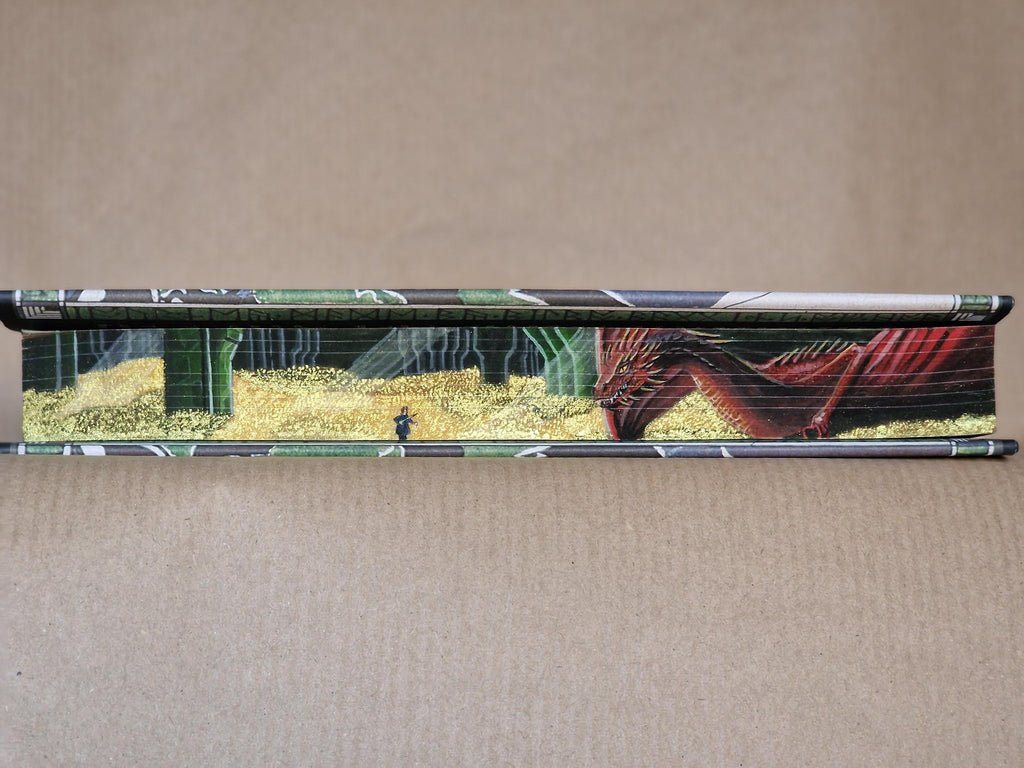 Pre-Order JRR Tolkien’s The Hobbit Fore-edge Painted Book, Watercolour Art, Tolkien, Gift