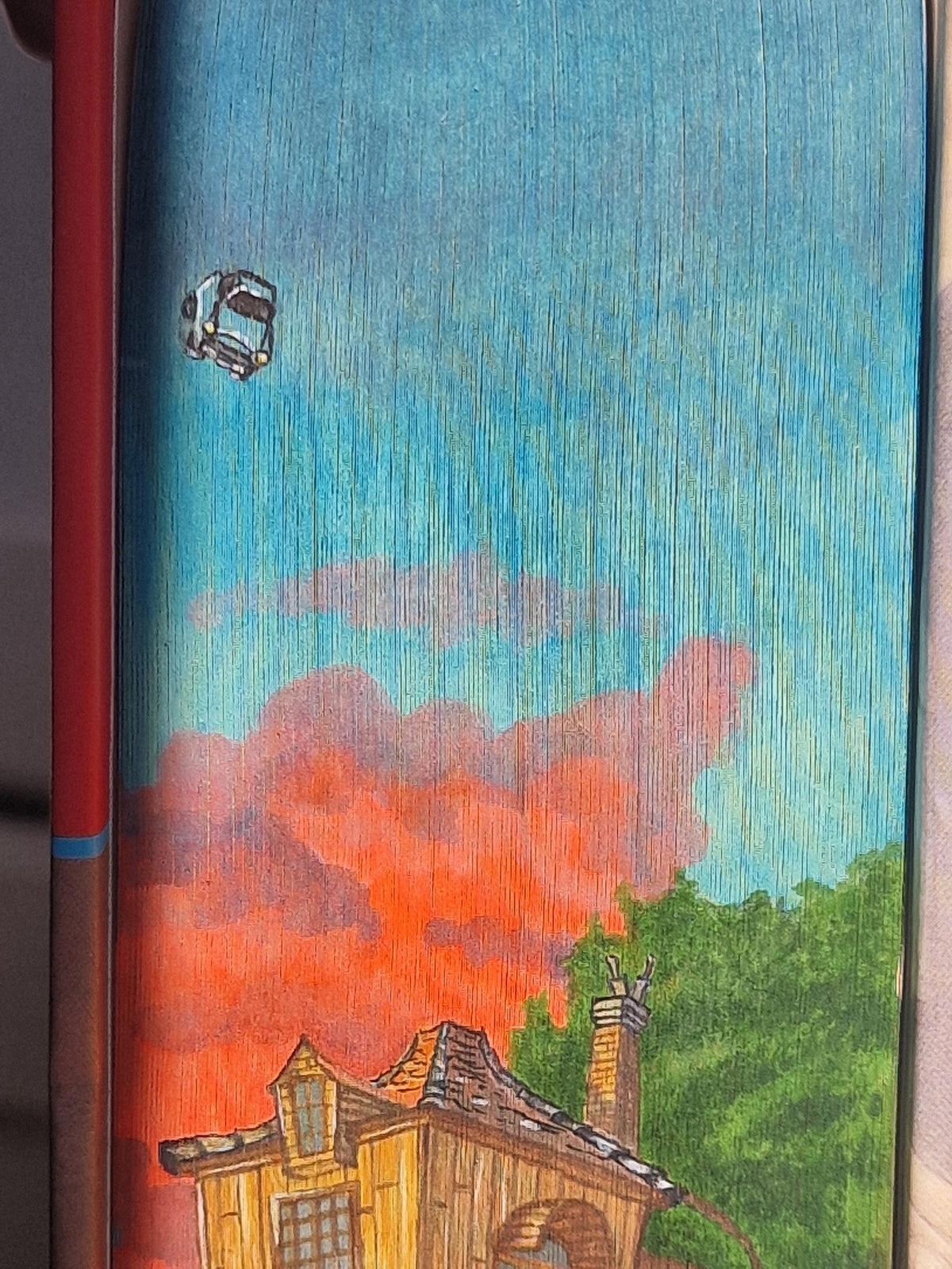Hardback Fore-Edge Painted HP Book, The Burrow, Weasley's House