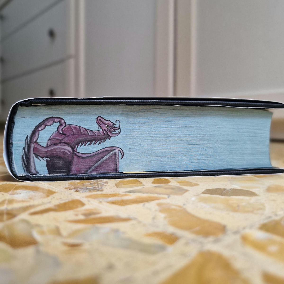 Pre-Order Unique Fourth Wing Fore-Edge Book Painting Special Edition
