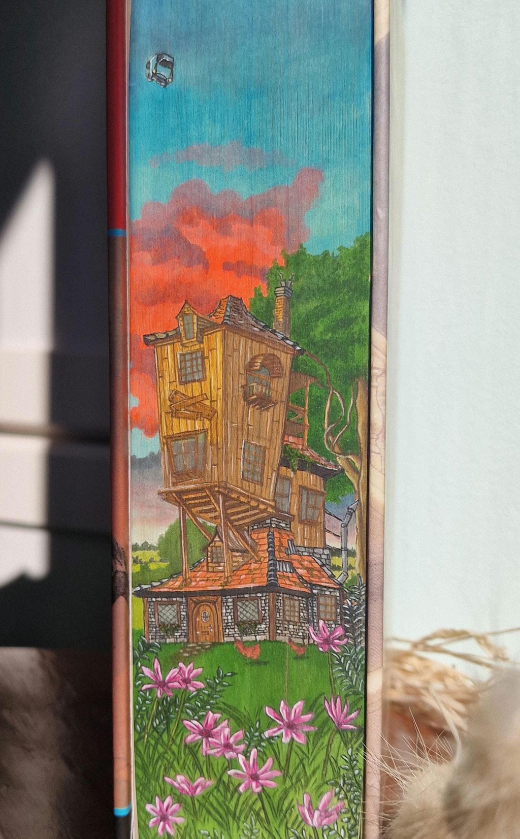 Hardback Fore-Edge Painted HP Book, The Burrow, Weasley's House